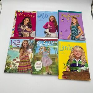 American Girl Books Lot Of 6:‎ Marisol, Mia, McKenna, Lea, Lanie, Beforever